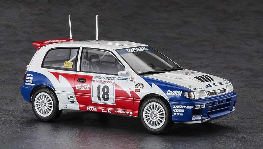 CM'S 日産　パルサー　GT-R 1991 アクロポリスラリー 1/64 1/64 Nissan Pulsar GTI-R WRC 1991 Acropolis rally by CM's